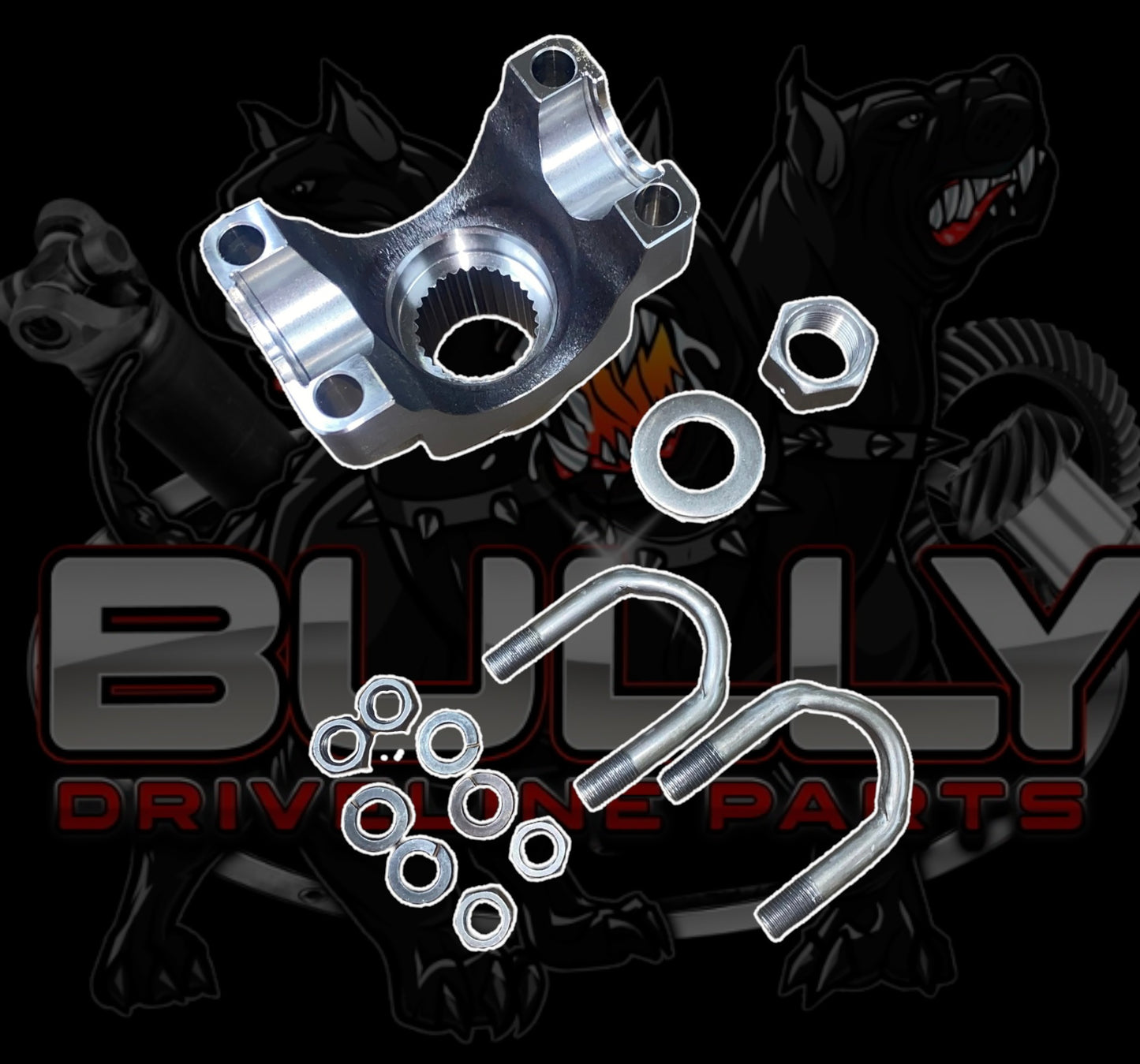 Moser PY100- 12 Bolt Chevy Car 1350 Series 30 Spline Chrome Moly Forged Steel