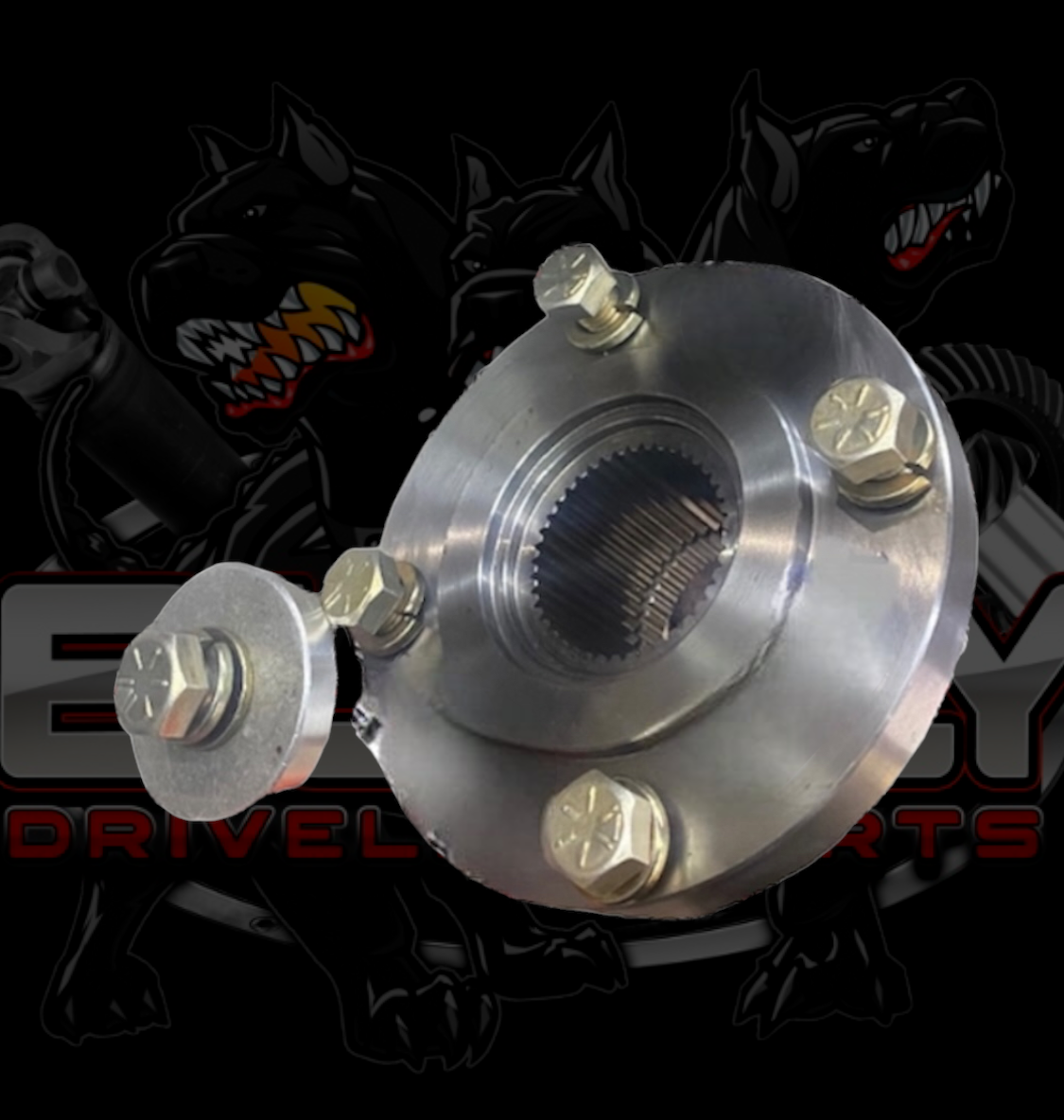 2019-2023 Dodge Ram 2500/3500 5th Gen Upgraded HD 1350 Series or 1410 Series High Angle Double Cardan Front Driveshaft with New Transfer Case bolt-on style Flange Yoke- Mopar Part# 68305361AD