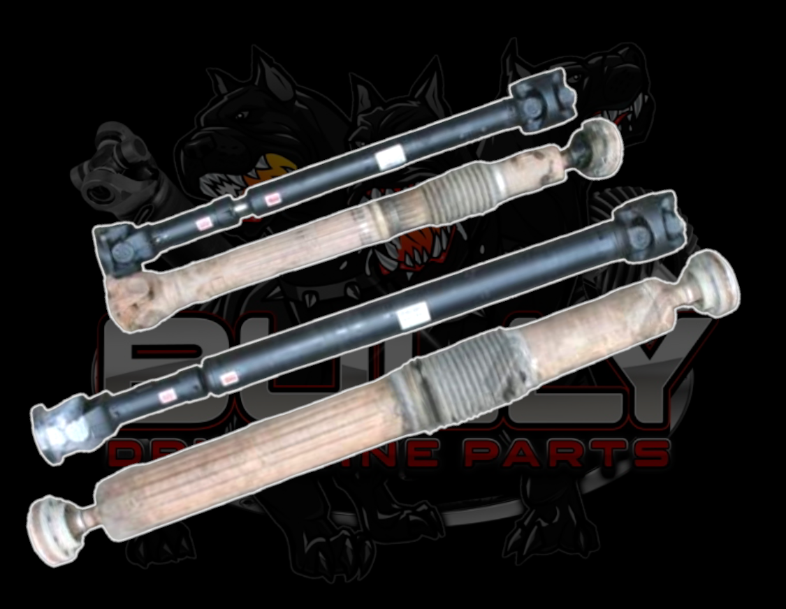 2018-2022 Jeep Wrangler JL Rear HD Conversion style shaft, 0-6" lift, with replacement Spicer style CV transfer case yoke