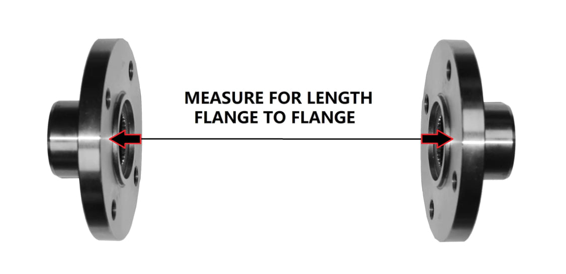 Toyota Land Cruiser Custom Length HD CV Front Driveshaft