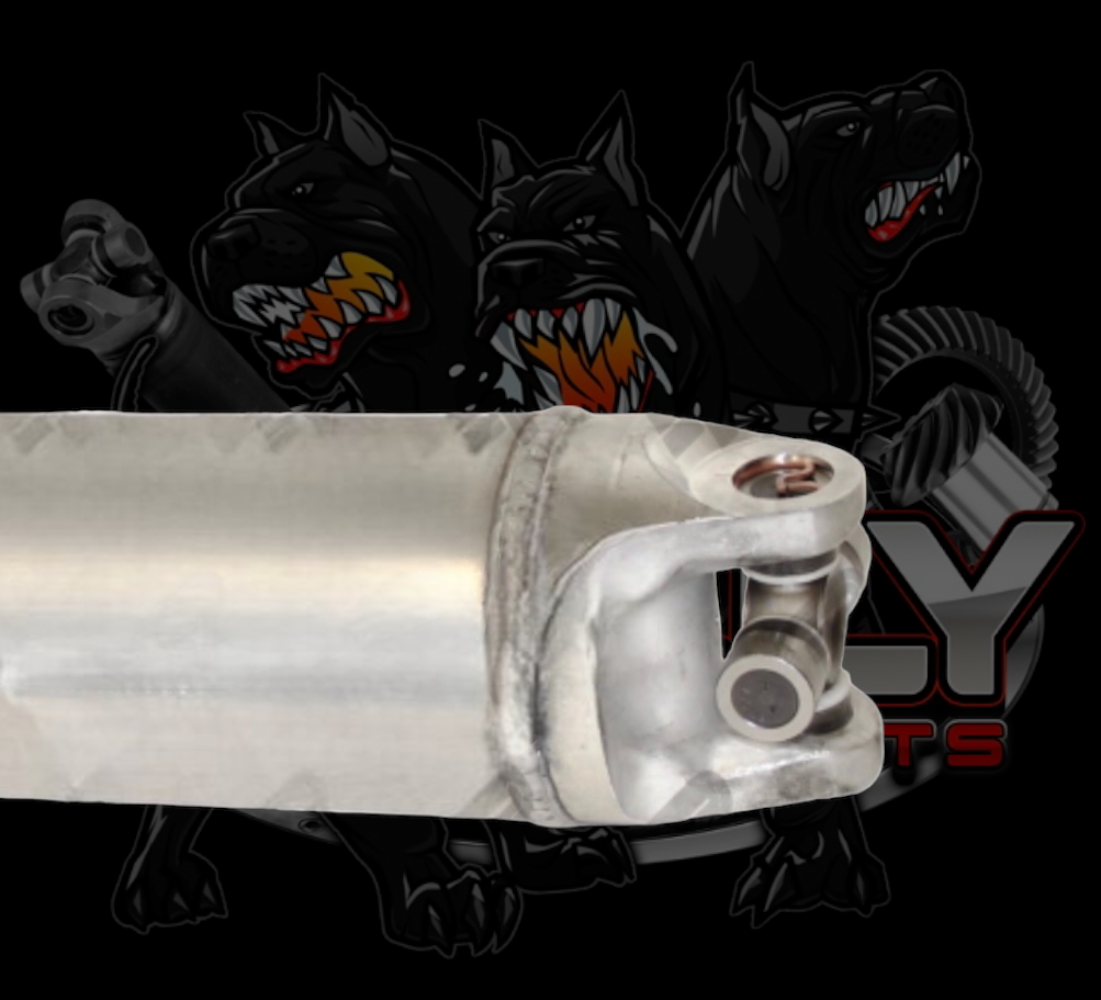 2014-2019 Chevy Silverado 1500 AWD/4WD 6.2L Crew/Double HD Rear Aluminum Driveshaft