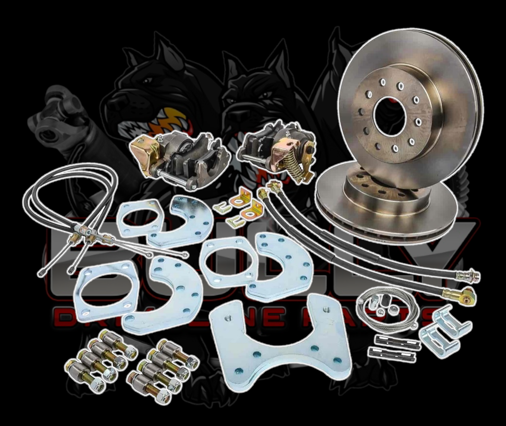 Ford 9 in. Passenger Car Rear Disc Brake Conversion Kit [Standard with ...