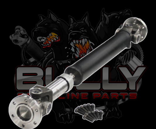 2004-2009 Honda S2000 RWD/2WD Rear Upgraded Driveshaft with Conversion from CV to U-Joint and Flange Yoke with 10mm Bolt Kit