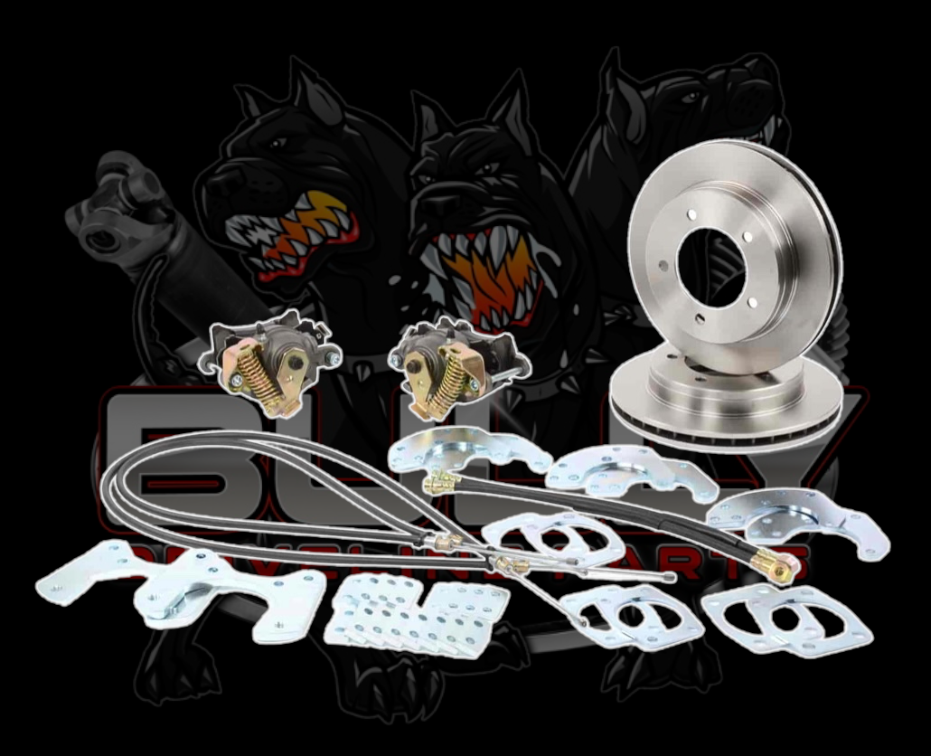 Ford 9 in. Truck Rear Disc Brake Conversion Kit [Standard with Parking ...