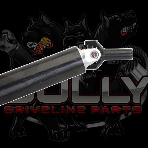 Custom Length Made to Order Carbon Fiber HD Driveshaft with Chromoly Transmisson Slip Yoke